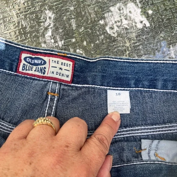 NWT Old Navy Jean shorts size 18 - Picture 7 of 7